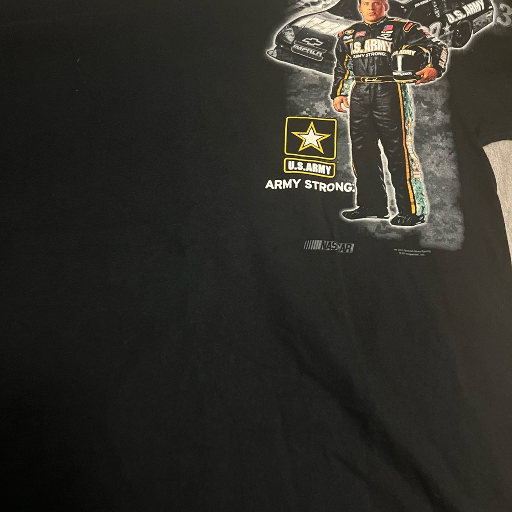 Nascar Black and Gold Men's Tee - Picture 3 of 3
